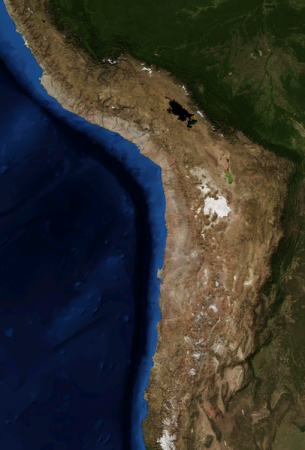 Atacama - Vista satelital