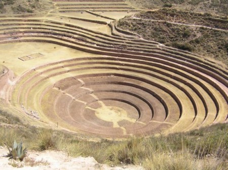 Terrazas Moray cerca de Cuzco