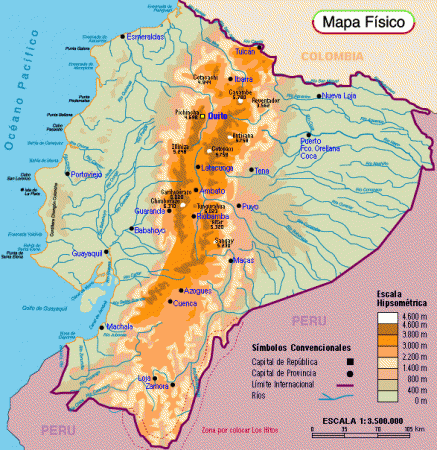 ¿Qué es un mapa físico? Investiga.
